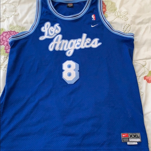 old school lakers jersey blue